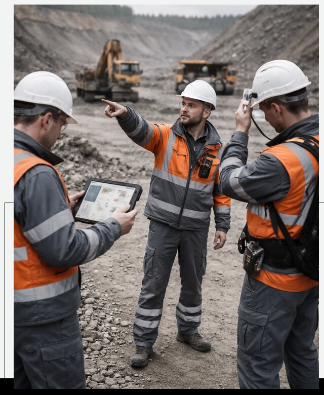 Система контроля персонала для горнодобывающей отрасли в Майкопе