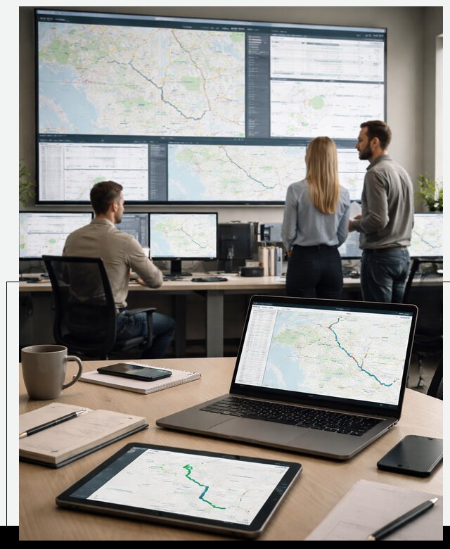 Трекинг грузов и Fleet Management, мониторинг автопарка в Майкопе