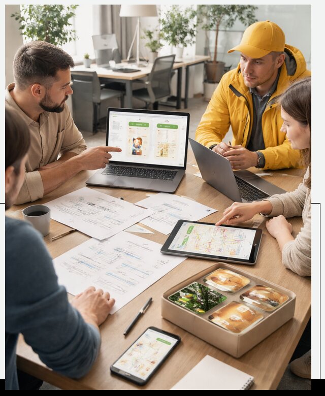 Разработка агрегатора доставки еды в Майкопе от 15164 р., АвикейМкп